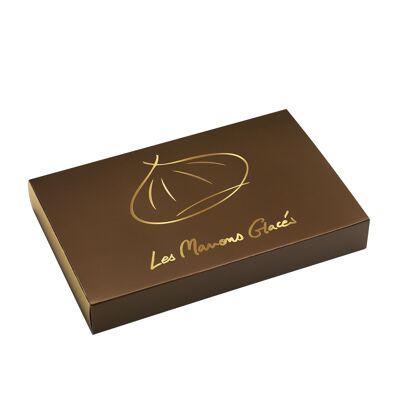 Coffret 12 marrons glacés Flowpack