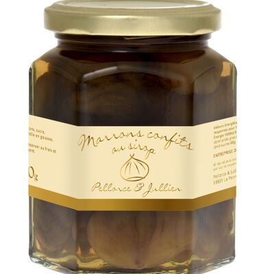 Bocal de marrons confits 200g