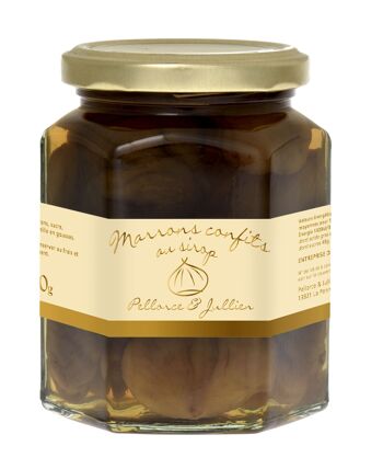 Bocal de marrons confits 200g