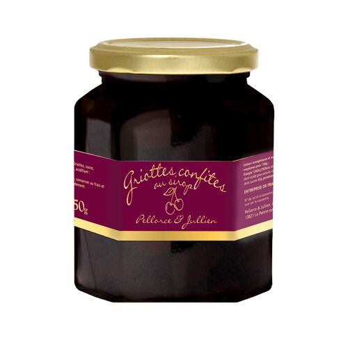 Bocal de griottes confites 150g