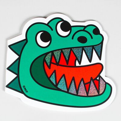 Sticker Notebook - Dino