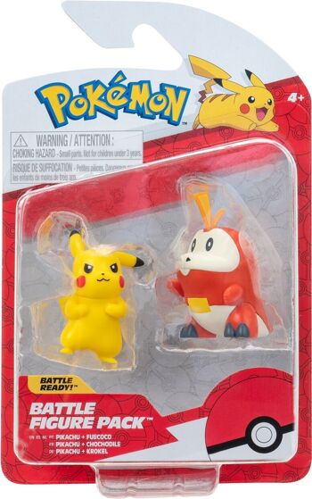 Figurine Duo Pikachu Pokémon 5Cm 3
