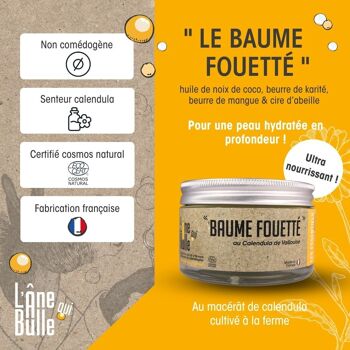 Baume fouetté corporel - Calendula -