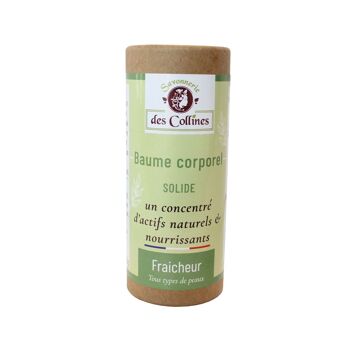 Baume corporel solide Fraicheur 50g