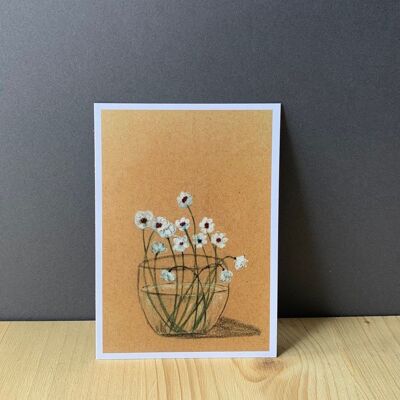 Postkarte Anemone