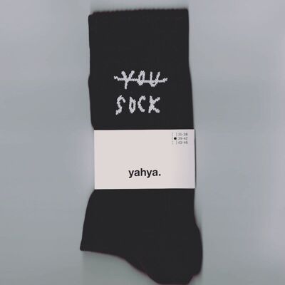 You Sock - Nero - Calzini sportivi unisex