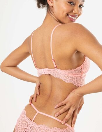 L'amour propre - Soutien-gorge triangle corail 4