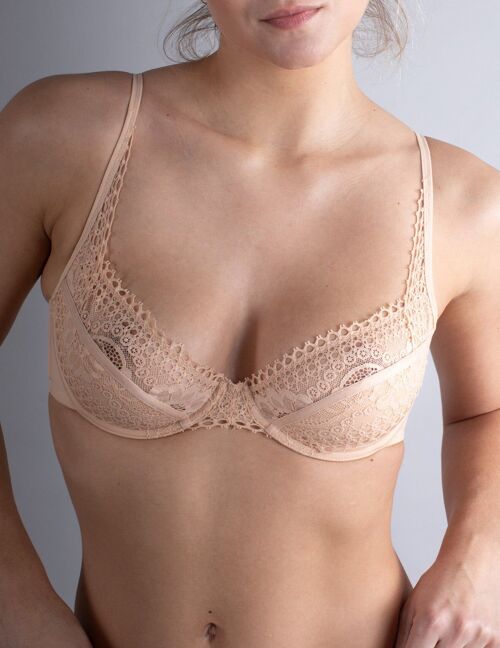 Sensual - Soutien-gorge balconnet beige