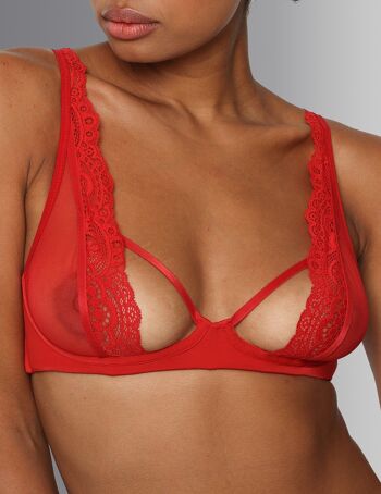 Sublime - Soutien-gorge sans armature rouge 3