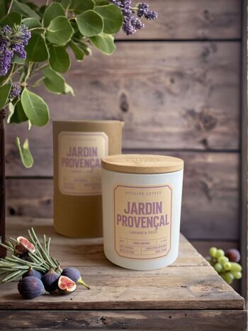 Bougie Parfumée Jardin Provençal  - Lavande & Figue 3