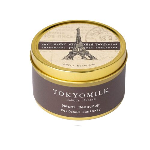 Tokyomilk Merci beaucoup stationery candle