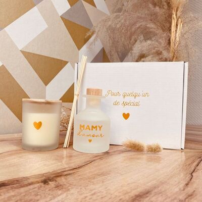 Luxury Candle Diffuser Box - Mamy d'amour