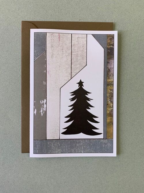 Weihnachtskarte Tannenbaum