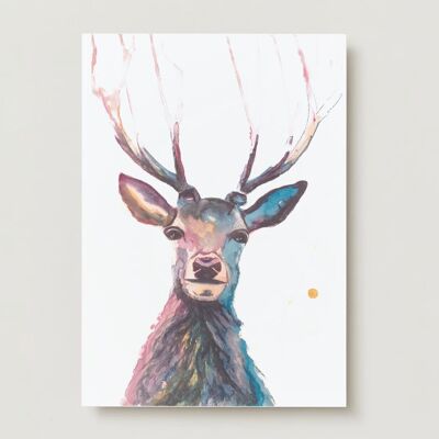 Deer animals Greeting card
