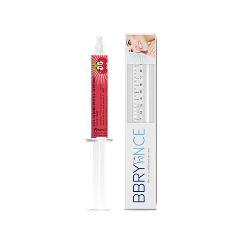 Gel de blanchiment dentaire - fraise