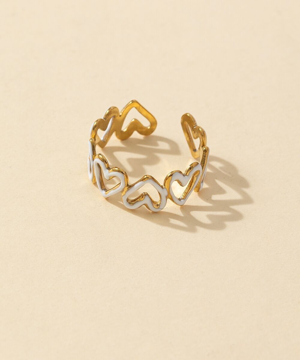 ADJUSTABLE STAINLESS STEEL RING 24BGA057