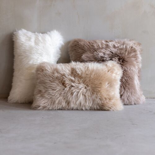 New Zealand sheepskin cushion | 3 colors | 2 sizes