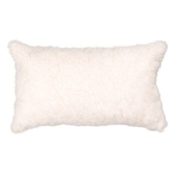 Coussin en peau de mouton croisé | 3 couleurs | 2 tailles 7