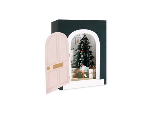 Cozy Room 3D Layer Greeting Card (9350)