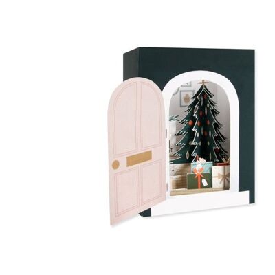 Cozy Room 3D Layer Greeting Card (9350)