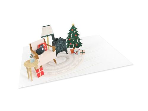 Cozy Dwelling 3D Layer Greeting Card (9351)