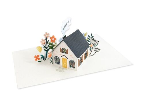 Home Sweet Home 3D Layer Greeting Card (9337)