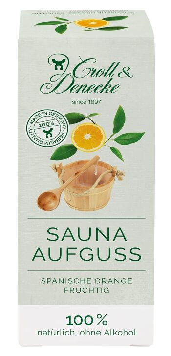Diffuseur d'huile et additif pour sauna Orange Espagnole