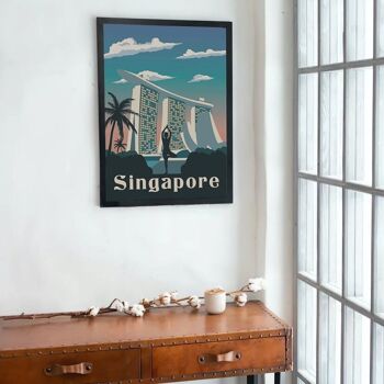 Affiches villes du monde - Poster pour décoration d'intérieur 5