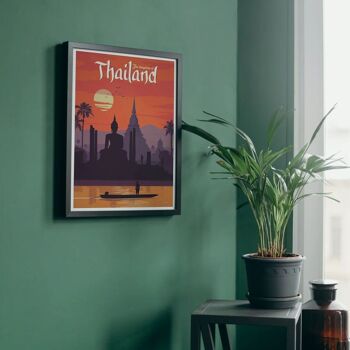 Affiches villes du monde - Poster pour décoration d'intérieur 16