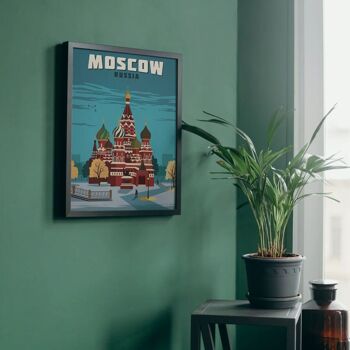Affiches villes du monde - Poster pour décoration d'intérieur 36