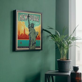 Affiches villes du monde - Poster pour décoration d'intérieur 38