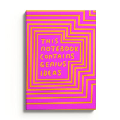 This Notebook Contains Genius Ideas Notebook (10411)