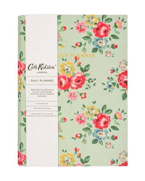 Cath Kidston Duck Egg Floral Daily Planner (8525)