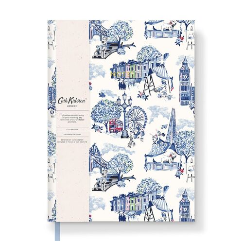 Cath Kidston London Toile Linen Notebook (10476)