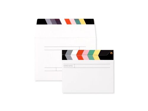 Clapperboard 3D Layer Greeting Card (9414)