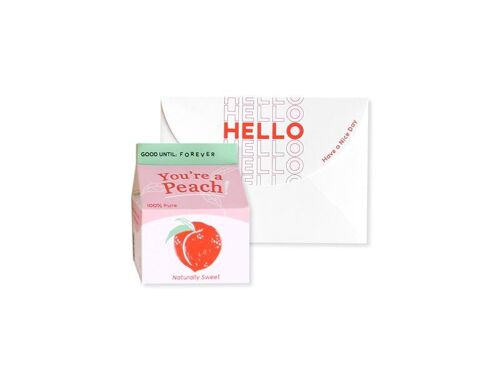 Juice Box 3D Layer Greeting Card (9403)