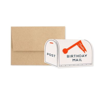 Mailbox 3D Layer Greeting Card (9402)