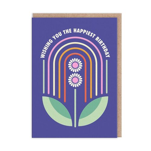 Wishing You The Happiest Birthday Card (9654)