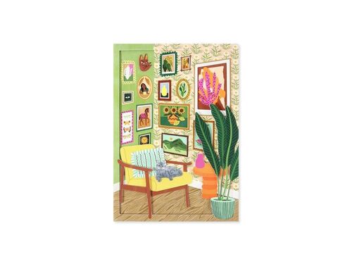 Gallery Wall 3D Layer Greeting Card (9377)