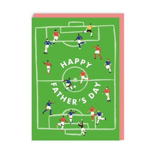 Football Pitch Father's Day Card (8688)