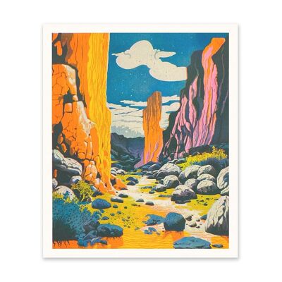 Stampa artistica del Grand Canyon (11003)