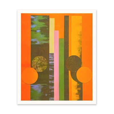 Impresión de arte abstracto 2 de la Bauhaus (11010)