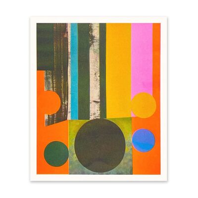 Impresión de arte abstracto 3 de la Bauhaus (11011)