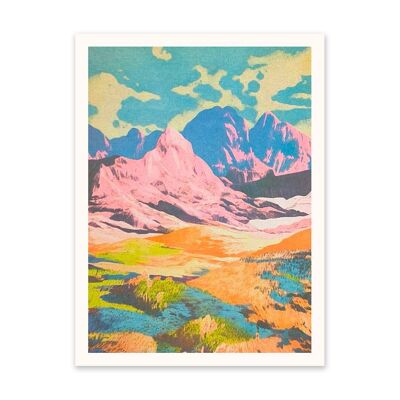 Patchwork Landscape 1 Art Print (10907)