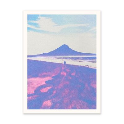 Purple Landscape 1 Art Print (10926)