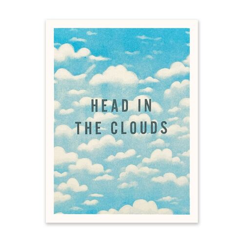 Head In The Clouds Art Print (11057)