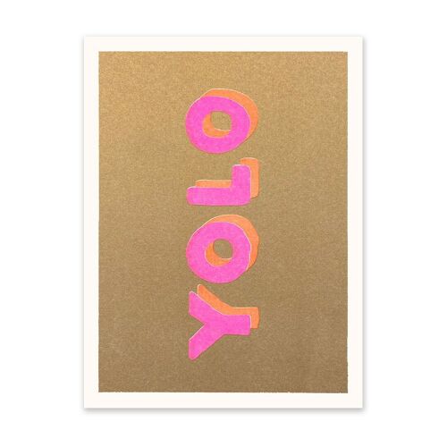 Yolo Art Print (11062)