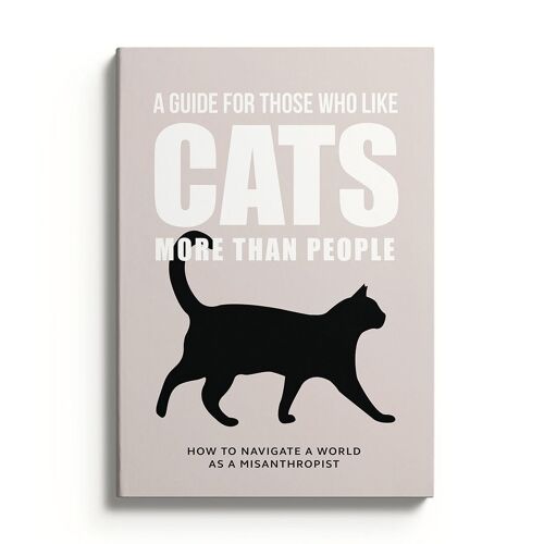 Like Cats More Than People Notebook (10416)