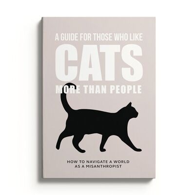 Cuaderno Me gustan más los gatos que las personas (10416)