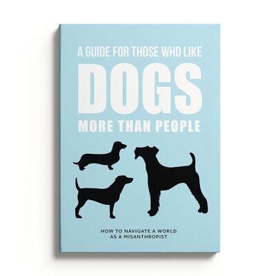 Cuaderno Me gustan más los perros que las personas (10417)